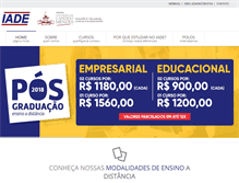 Tablet Screenshot of iadebrasil.com.br